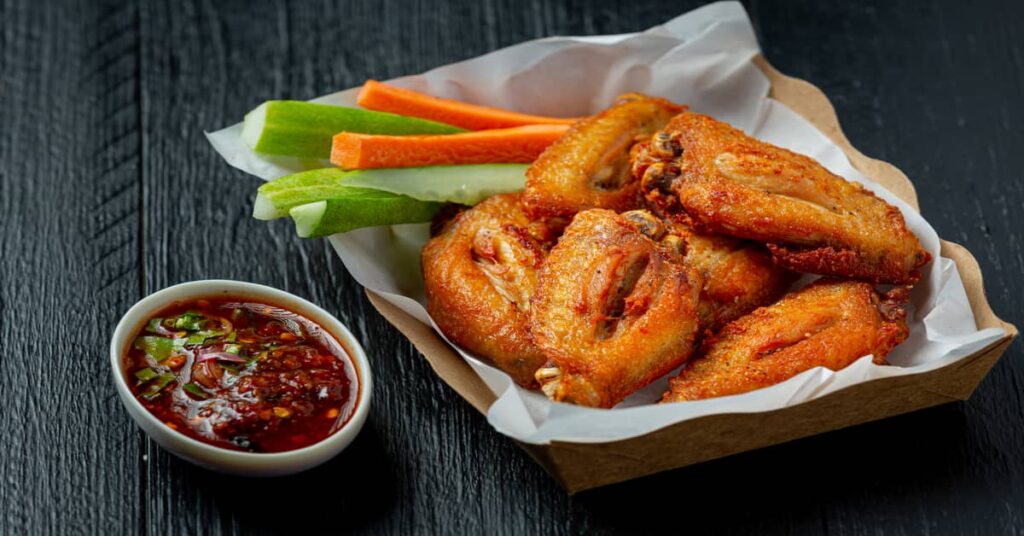 how many chicken wings in a lb