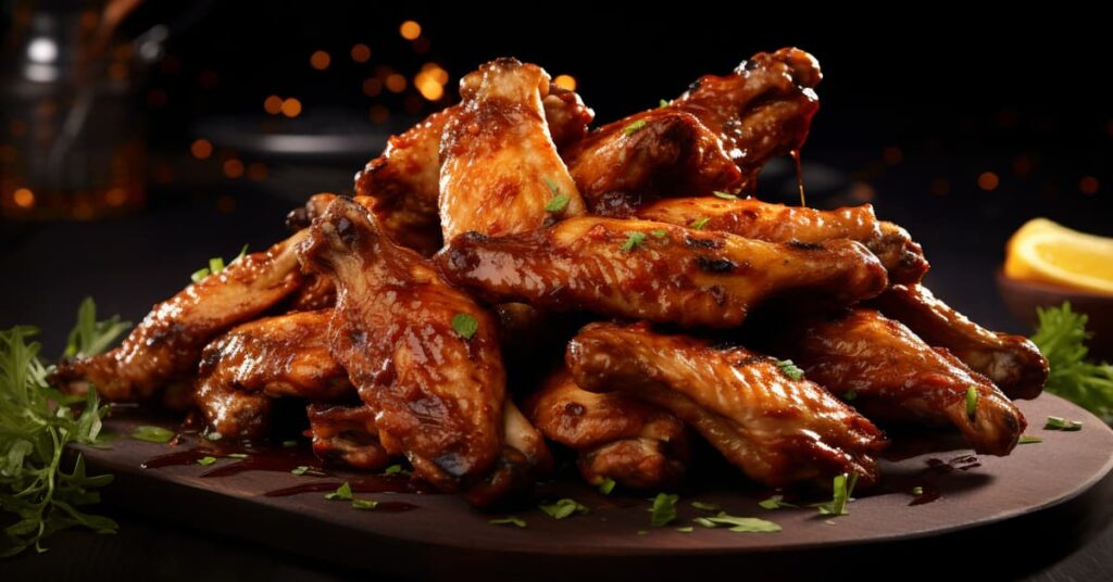 how many chicken wings in a lb