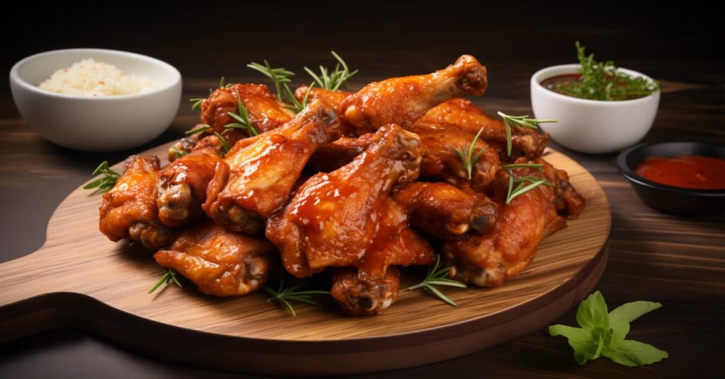 how many chicken wings in a lb